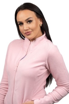 4F ЖЕНСКИЙ ФЛИСОВЫЙ КОРАЛЛОВЫЙ ТЕПЛЫЙ СВИТШОТ, S-XXL