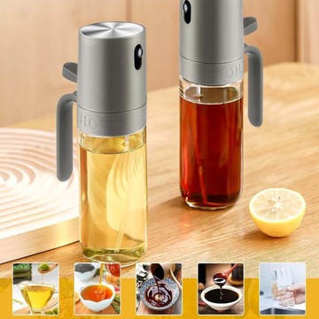 Spryskiwacz do oleju oliwy ocet dozownik spray rozpylacz szklany 250ml