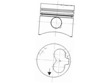 KOLBENSCHMIDT 90732600 PÍST
