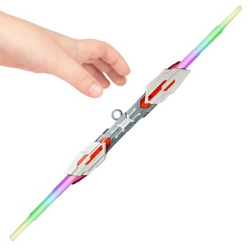 Детали костюма светодиодного светового меча, вращение на 360 градусов, светящийся серый цвет