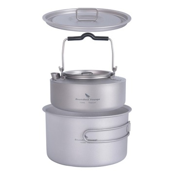1.4Lpot 700mlkettle Boundless Voyage Titanium Camp