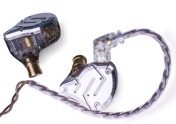 KZ ZS10 PRO armatura 2DD+8BA hybryda + GRATIS