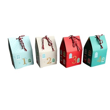 Адвент-календарь, коробки для дома, 24 коробки в комплектации.