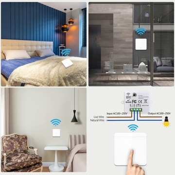 Беспроводной переключатель с кнопками приемника 2