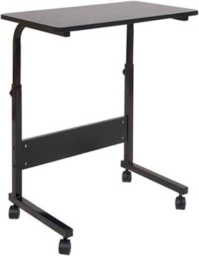 МОБИЛЬНЫЙ СТОЛИК ДЛЯ НОУТБУКА, ЧЕРНЫЙ, РЕГУЛИРУЕМЫЙ ЖУРНАЛЬНЫЙ СТОЛИК