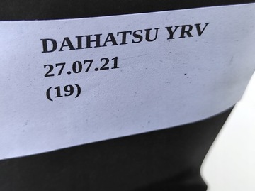 ZRCÁTKO LEVÉ PŘEDNÍ CHRÓM DAIHATSU YRV 1.3