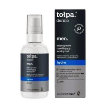 большеголовый. мужчины. интенсивно увлажняющий водный гель 75мл