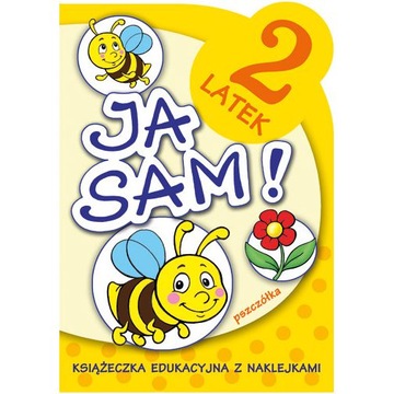KSIĄŻECZKA EDUKACYJNA Z NAKLEJKAMI JA SAM! 2 LATEK