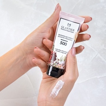 f4 GLANTIER 585 кремовый флакон для духов БЕСПЛАТНЫЕ образцы, стоимость набора 44,00 зл.