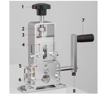 Profesjonalna Korowarka do ŚCIĄGANIA Kabli Maszyna Przewodów Odizolowywacz
