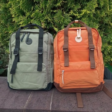 Plecak na laptopa 15 Okta by Himawari Keiko 1085B 08.jasnoszary