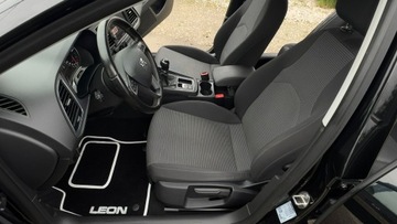 Seat Leon III Hatchback Facelifting 1.6 TDI 115KM 2017 Seat Leon 1.6TDi 115PS OPŁACONY Bezwypadkowy, zdjęcie 4
