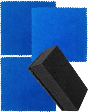 Zestaw Do Powłok Ochronnych 1x Kostka 3x Suede