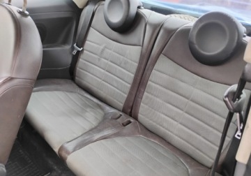 Fiat 500 II Hatchback 3d 1.3 TD 75KM 2007 Fiat 500 2007r, 1.2 Diesel. Uszkodzony prawy przod i tyl. Jezdzi. 1.2, zdjęcie 9