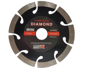 TARCZA DIAMENTOWA SEGMENTOWA BETONU KOSTKI 125mm