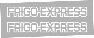 Naklejki na szybę FRIGO EXPRESS SCANIA, VOLVO, MAN