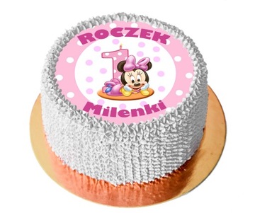 Roczek Opłatek na Tort Gruby Premium