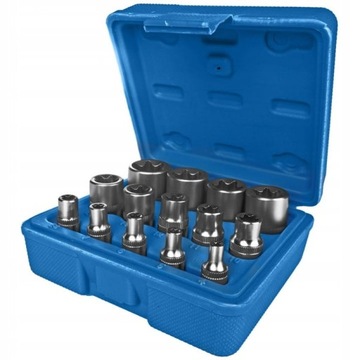 NASADKI E-TORX ZESTAW 1/4 3/8 1/2 E4 - E24 14szt