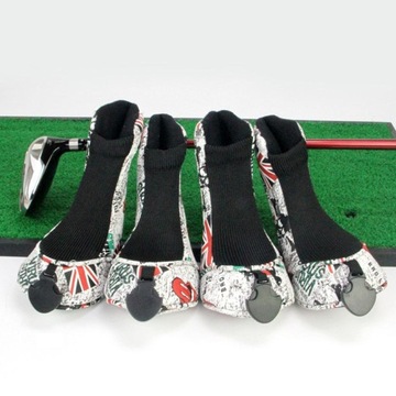 4 шт./упак., профессиональный чехол для головы водителя клюшки для гольфа, чехол для головы водителя клюшки