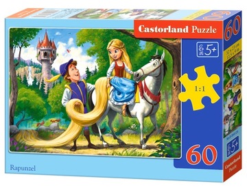Puzzle dla dzieci 60 el ROSZPUNKA Castor 4+