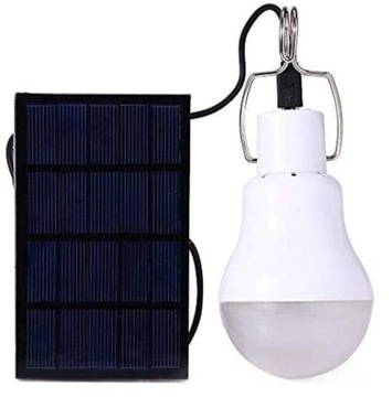 ŻARÓWKA LED PANEL SOLARNA TURYSTYCZNA KEMPING