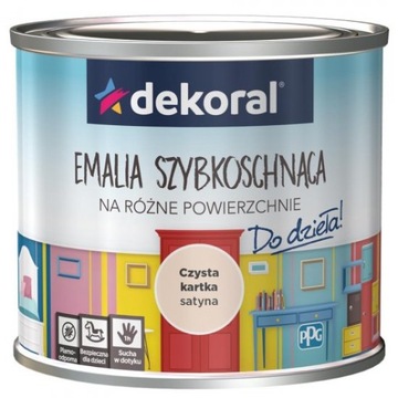 Emalia szybkoschnąca Do dzieła czysta kartka 0,5 L