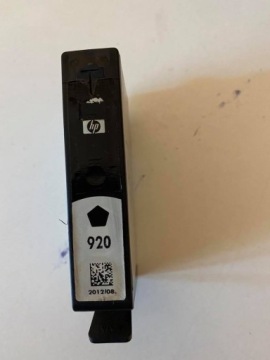 HP WKŁAD TUSZ 920 CD971A BLACK ORYGINAŁ PUSTY