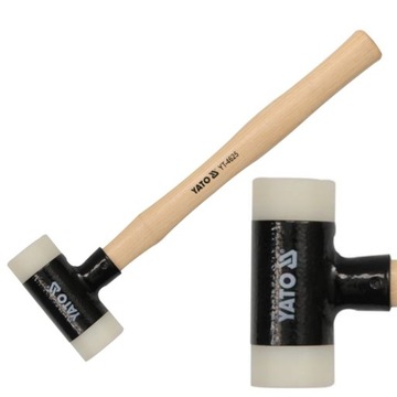 БЕЗРЕЗОНАЛЬНЫЙ МОЛОТОК YATO ДЛЯ КУЗОВНЫХ РАБОТ 490G YT-4626