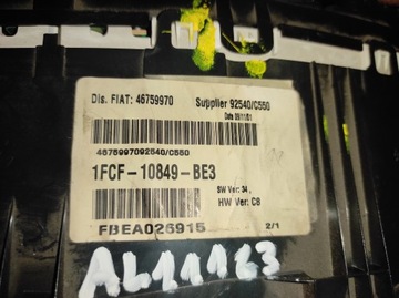 1FCF-10849-BE3 PŘÍSTROJOVÁ DESKA BUDÍKY FIAT STILO 1.9 JTD