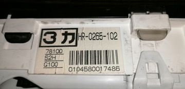 HONDA HR-V I 1.6 97- PŘÍSTROJOVÁ DESKA HR0265102