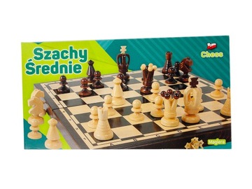 ЭЛЕГАНТНЫЕ И СТИЛЬНЫЕ ДЕРЕВЯННЫЕ ШАХМАТЫ MAGIERA 31см