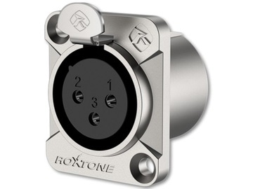 GNIAZDO XLR PANELOWE ŻEŃSKIE ROXTONE RX3FD WTYK 3P