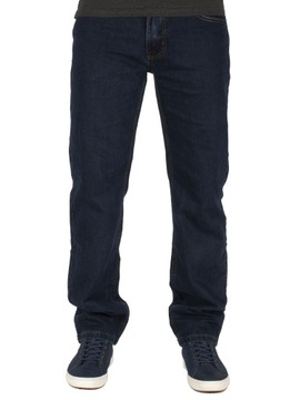 Spodnie męskie jeans W:39 102 cm L:32 granatowe