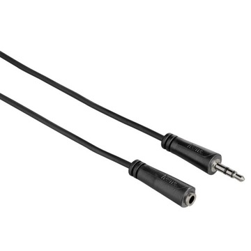 Kabel przedłużacz Mini JACK 3,5mm M/F 3m. HAMA