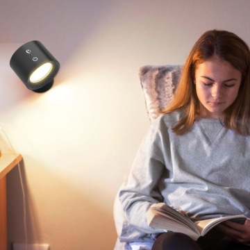 СВЕТОДИОДНЫЙ НАСТЕННЫЙ СВЕТИЛЬНИК В ПОМЕЩЕНИИ НА УЛИЦЕ БЕСПРОВОДНОЙ 360° IPX4 USB НАСТЕННЫЙ СВЕТИЛЬНИК