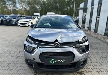 Citroen C3 III Hatchback Facelifting 1.2 PureTech 83KM 2022 Citroen C3 1.2B 83KM 2022r. Salon Polska F-Vat 23 1.2 Benzyna 83KM, zdjęcie 1