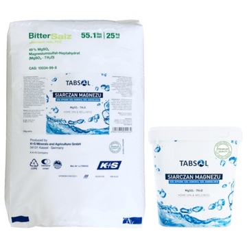 Siarczan Magnezu sól epsom angielska gorzka 30kg