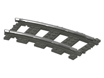 LEGO Train - Tor Zakręt Łuk (2867) 9V