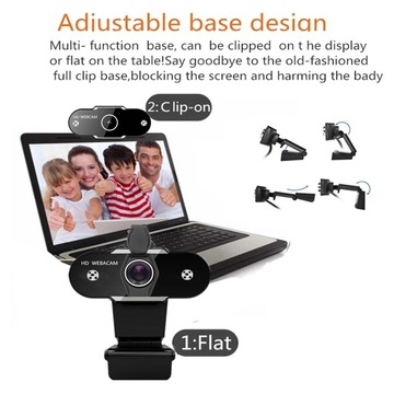 HD USB-камера для ПК, ноутбука, настольного компьютера 1080P