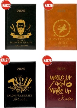 Календарь А5 2025 РАСПИСАНИЕ КНИГИ НА НЕДЕЛЮ печать ПАРИКМАХЕРСКАЯ