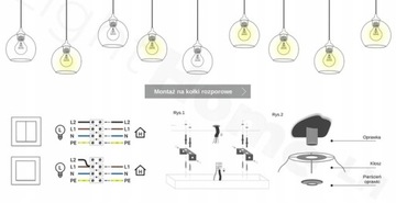 ПОДВЕСНОЙ ПОТОЛОЧНЫЙ СВЕТИЛЬНИК, ЛЮСТРА, БЕЛЫЕ СТЕКЛЯННЫЕ ШАРЫ
