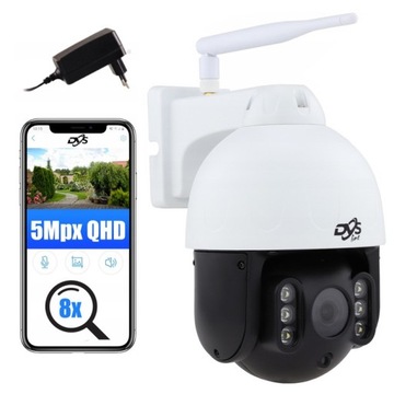 KAMERA OBROTOWA WIFI ZEWNĘTRZNA 5MPX ZOOM OPTYCZNY
