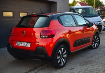 Citroen C3 III Hatchback 1.2 PureTech 82KM 2017 Citroen C3 Citroen C3 1.2 PureTech Exclusive 1.2 Benzyna 82KM, zdjęcie 2