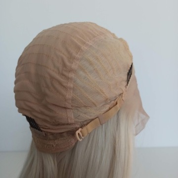 Парик LACE FRONT Блондин 40/55/80см 2 БЕСПЛАТНЫЕ шапочки