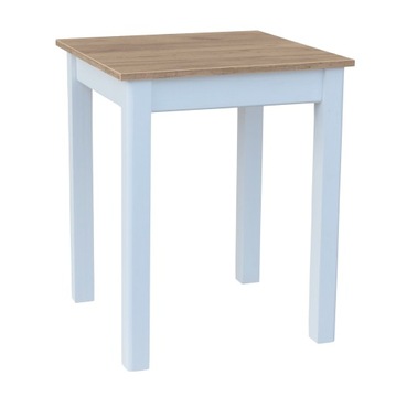 STÓŁ KUCHENNY STOLIK 60x60 BIAŁY DĄB CRAFT KOLORY