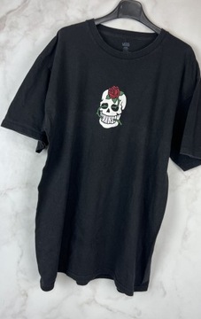 Vans Czarny T-Shirt Męski Bawełniany L 40