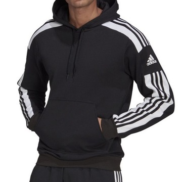 ADIDAS BLUZA MĘSKA Z KAPTUREM SQUADRA BAWEŁNA r.L