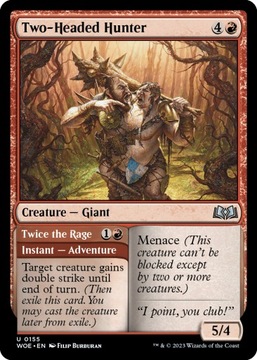 MTG 4x Two-Headed Hunter FOIL (U)