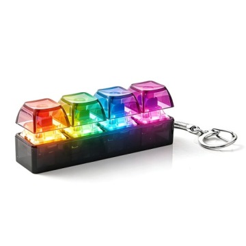 Фіджет світний клікер клікер RGB LED TOY антистрес брелок клікер