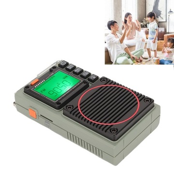 RADIO PEŁNOZAKRESOWY HRD-787 FM/VHF/AM/SW/WB 256 GB Z WYŚWIETLACZEM LED